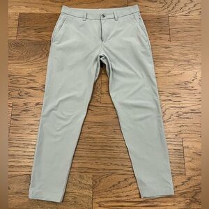 Lululemon Slim Fit Commission Pants Silver Men’s 31x30